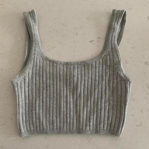 Grey Aritzia Manila tank